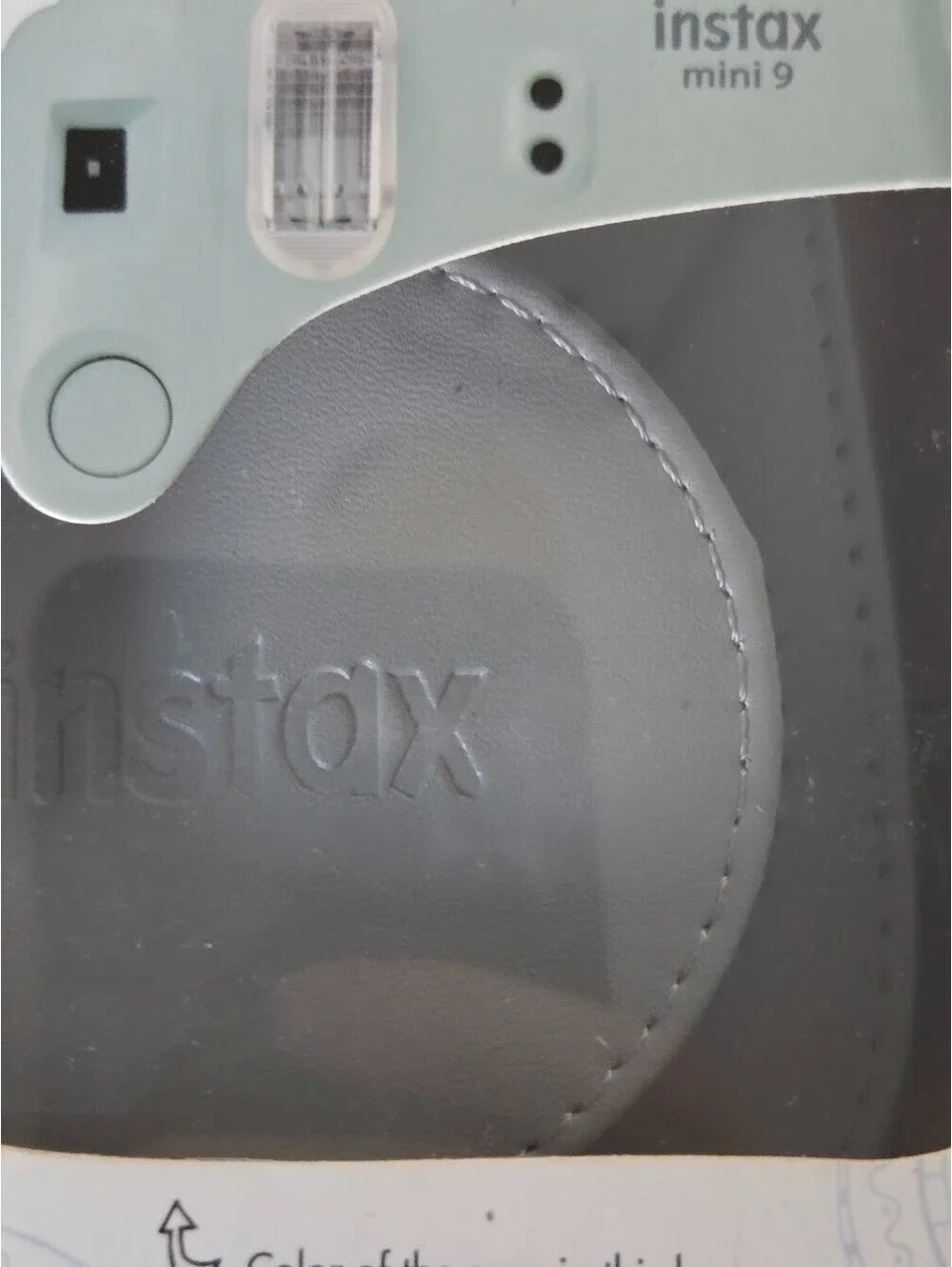 Fujifilm Instax Mini 9 Groovy Camera Case With Strap Grey